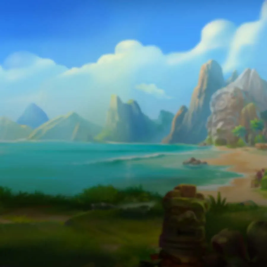 game-Ancient Island Megaways-background