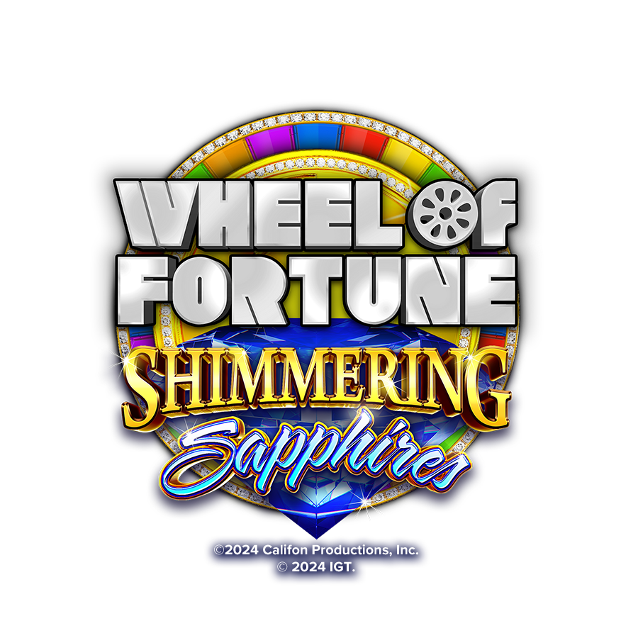 game-Wheel of Fortune Shimmering Sapphires Cash Link-logo