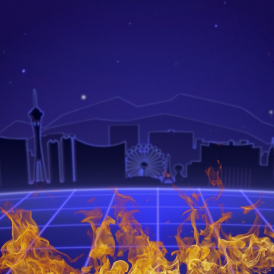 game-Vegas Mega Fire Blaze Roulette Live-background