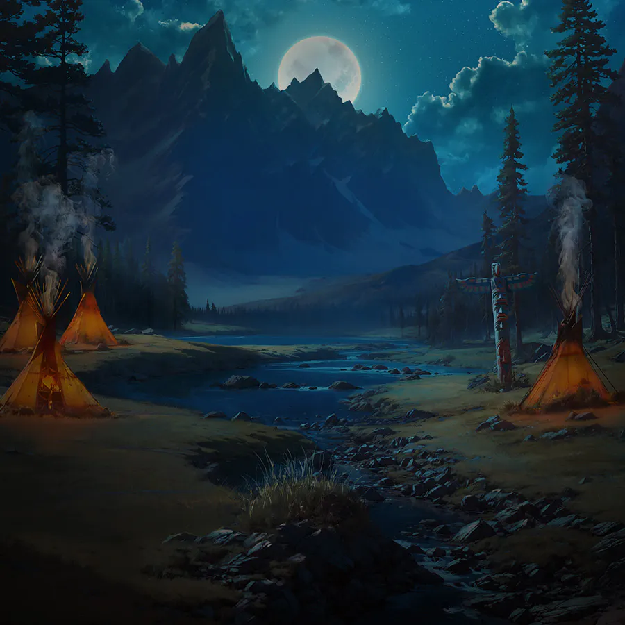 game-Wolf Stacks Megaways-background