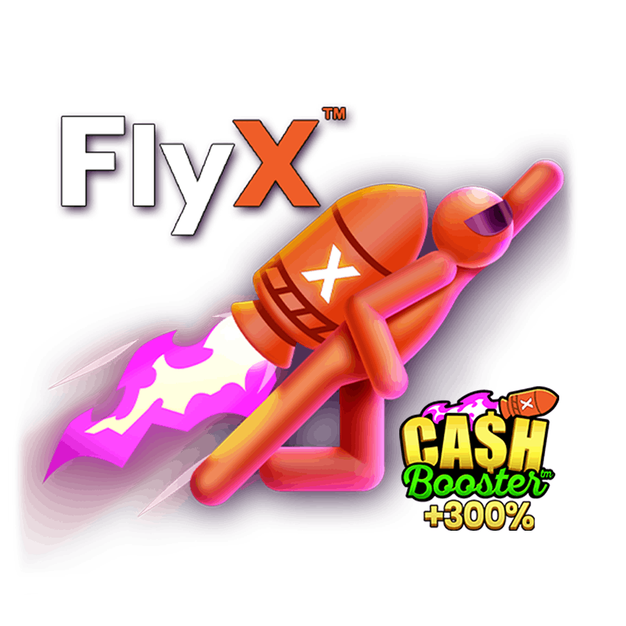 Fly X Cash Booster on  Casino