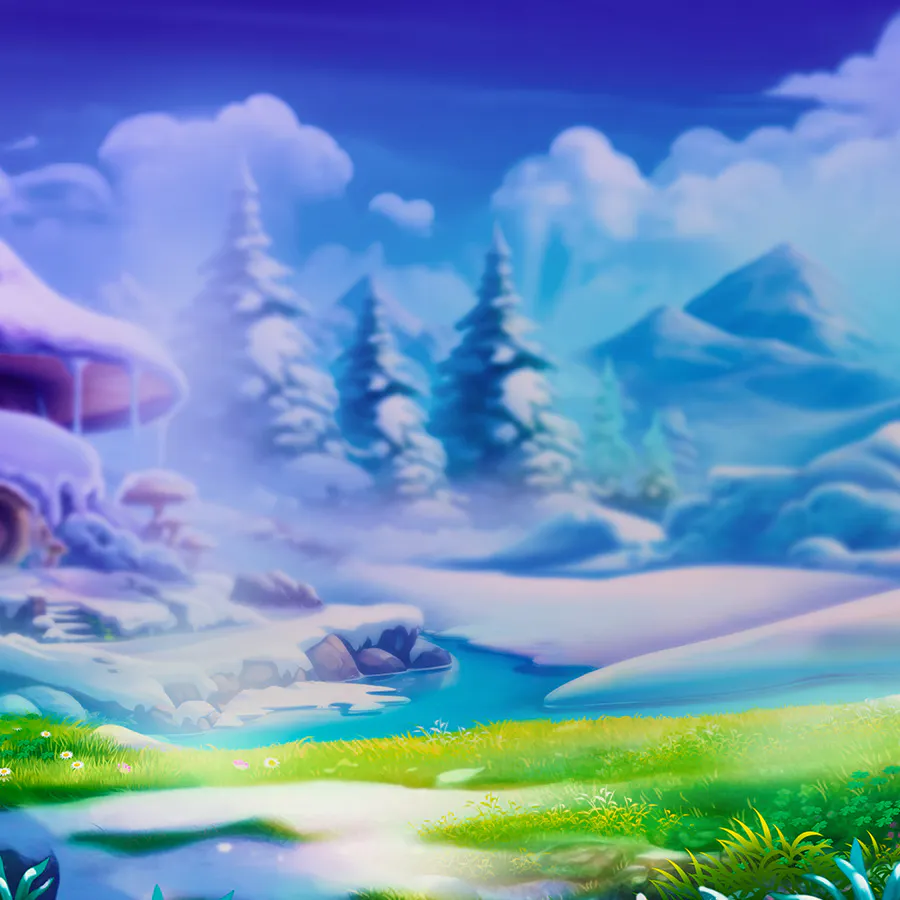 game-5 Frozen Charms Megaways-background
