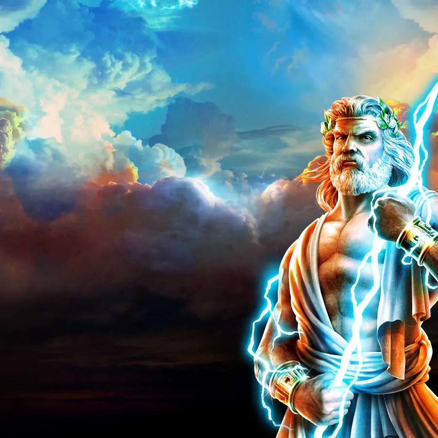 game-Zeus God of Thunder-background