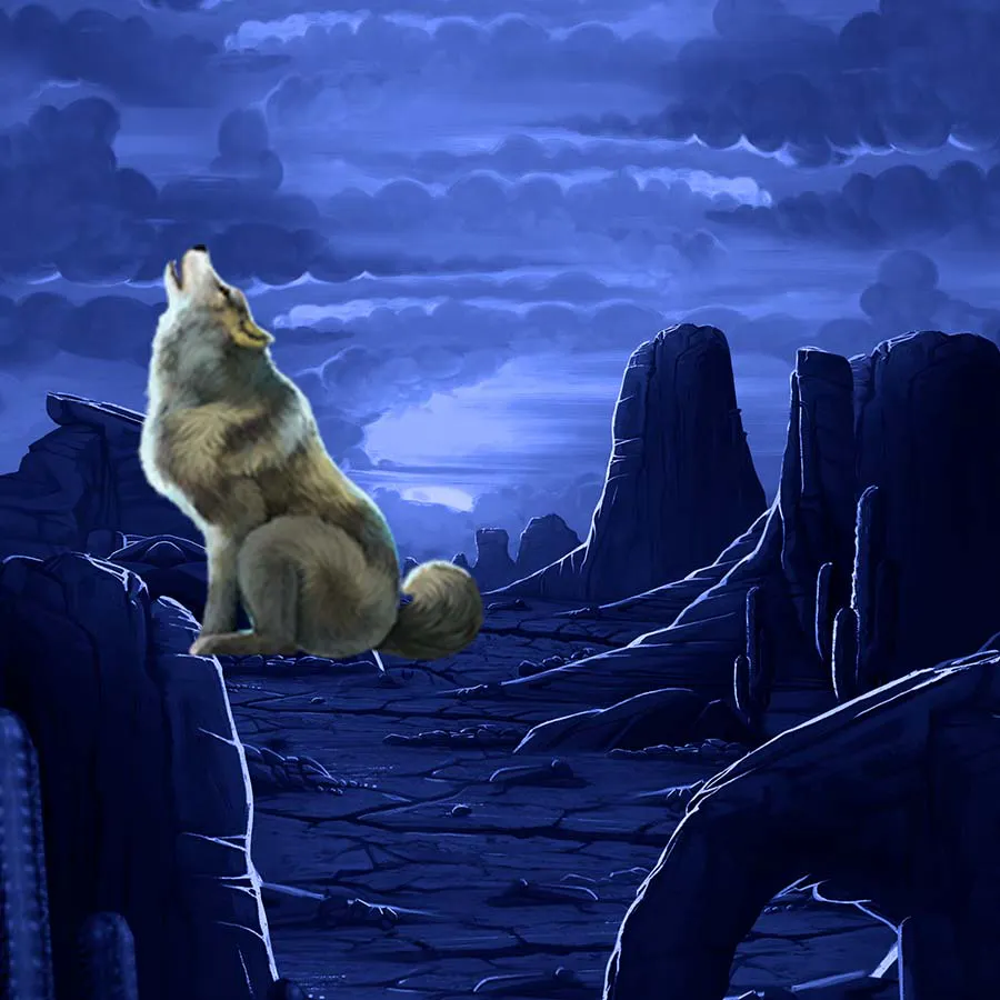 game-Wolf Legend Megaways-background