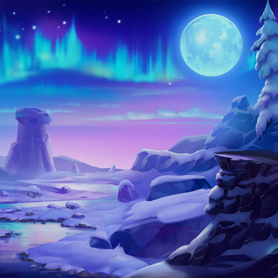 game-White Wolf Moon-background