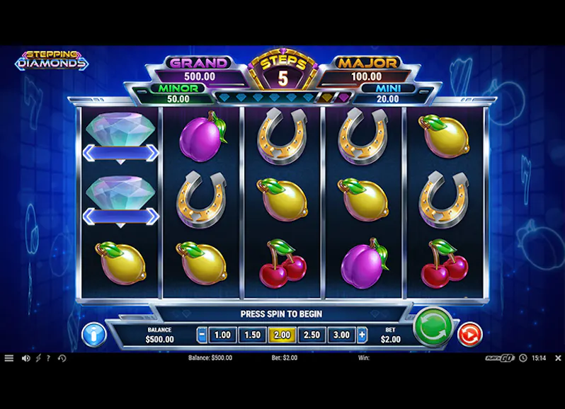 Stepping Diamonds | Play Slot Games Online at FanDuel Casino