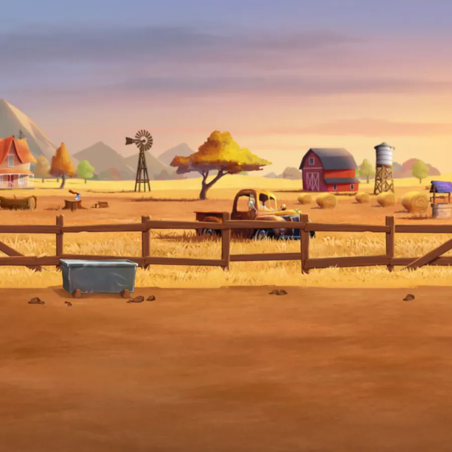 game-Bucking Rider-background