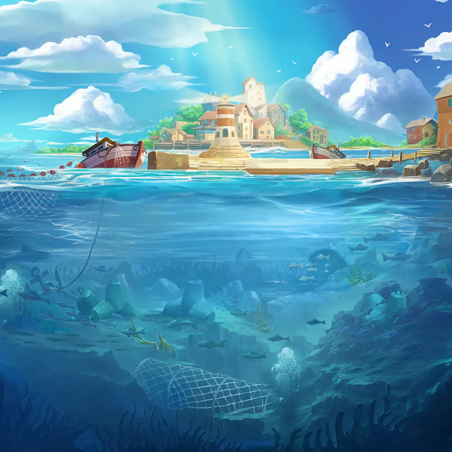 game-Trophy Fish-background