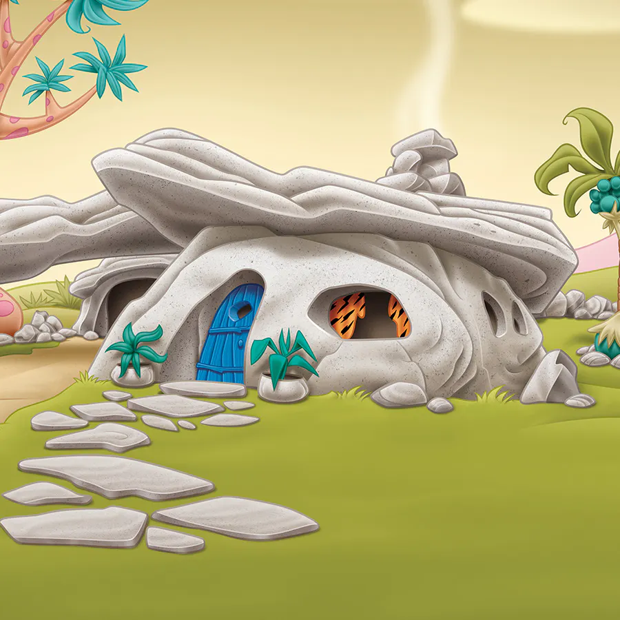 game-The Flintstones Bedrock Riches Jackpot Royale-background