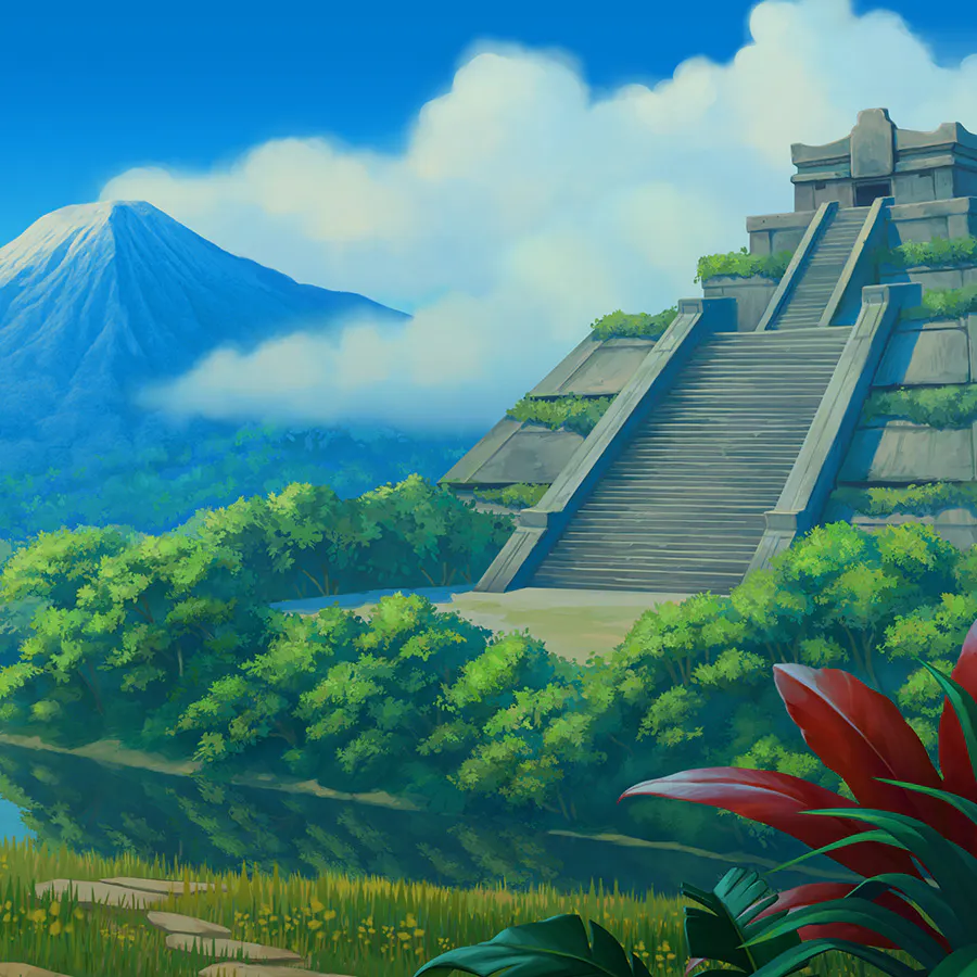 game-Aztec Hero-background
