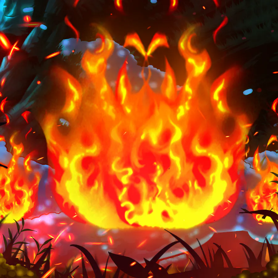 game-Flame & Fortune: Hold & Win-background