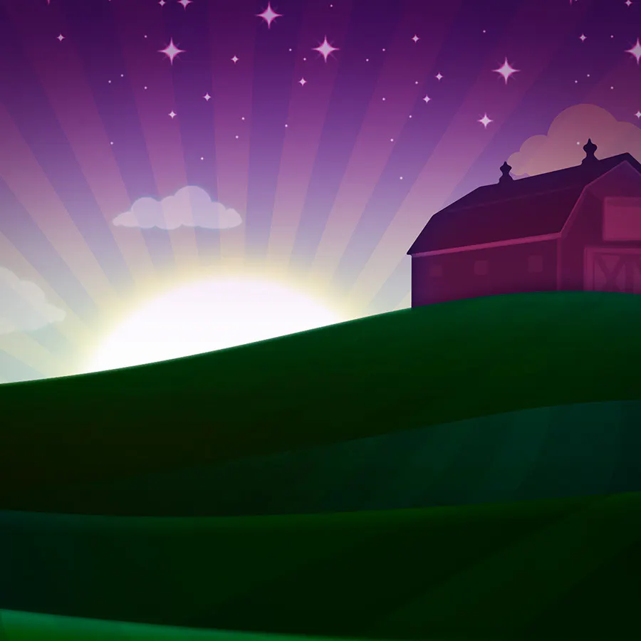 game-Lucky Clucks 3: Barnyard Blastoff-background