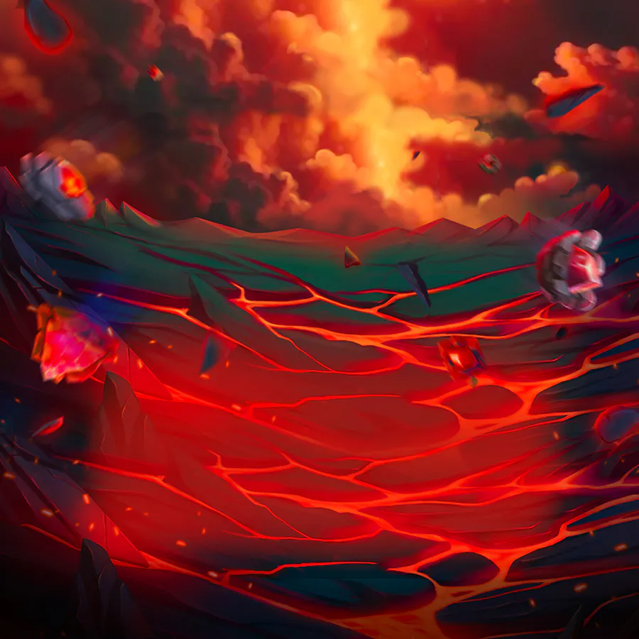 game-Immortal Ways Volcano-background