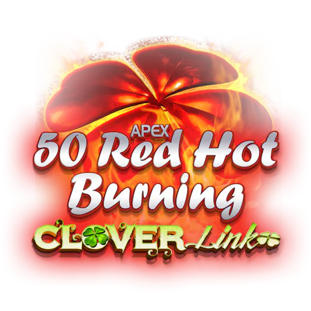 50 Red Hot Burning Clover Link on  Casino