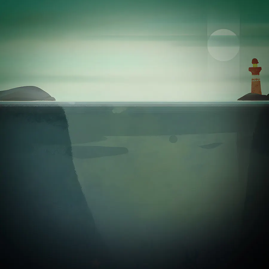 game-Fish and Bird-background