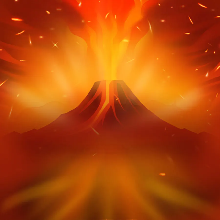 game-Fanduel 3 Cash Volcanos: Hold & Win-background