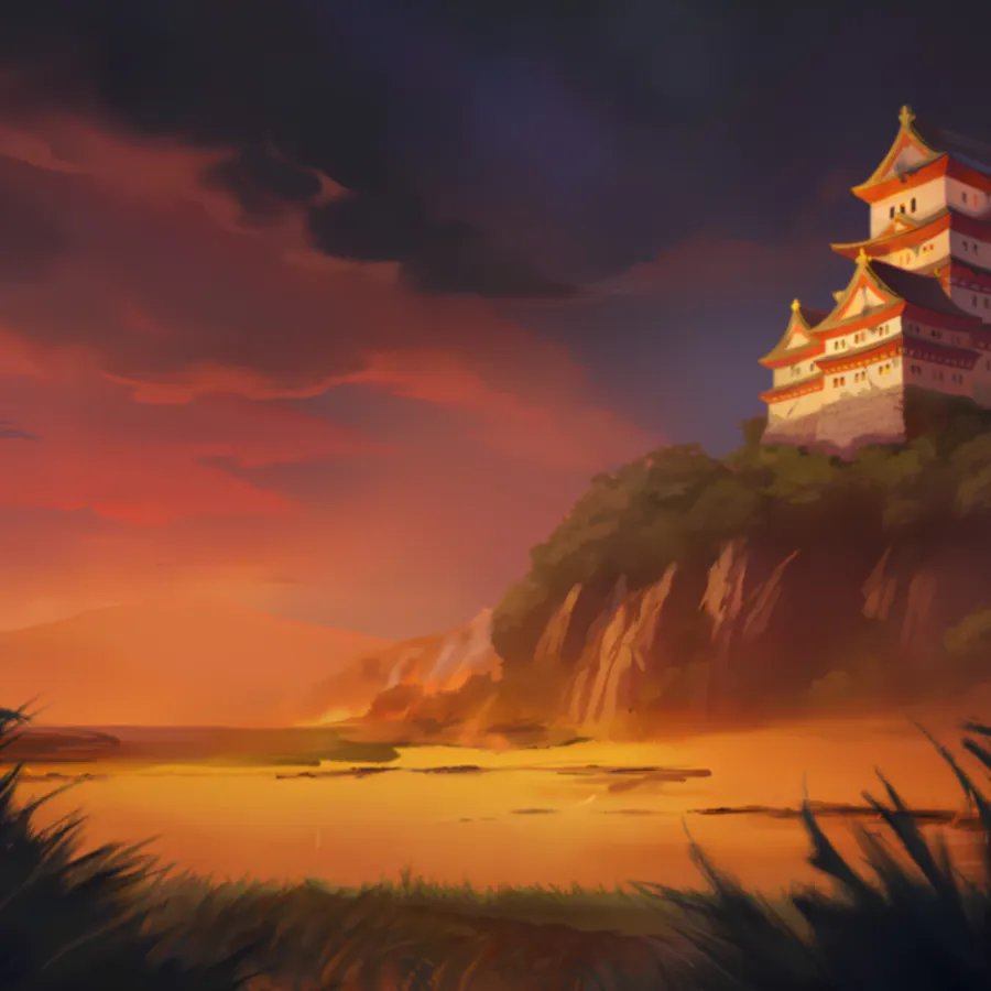 game- Bushido Gold-background