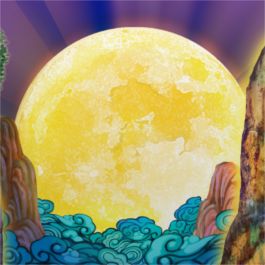 game-Money Link Moon Goddess-background
