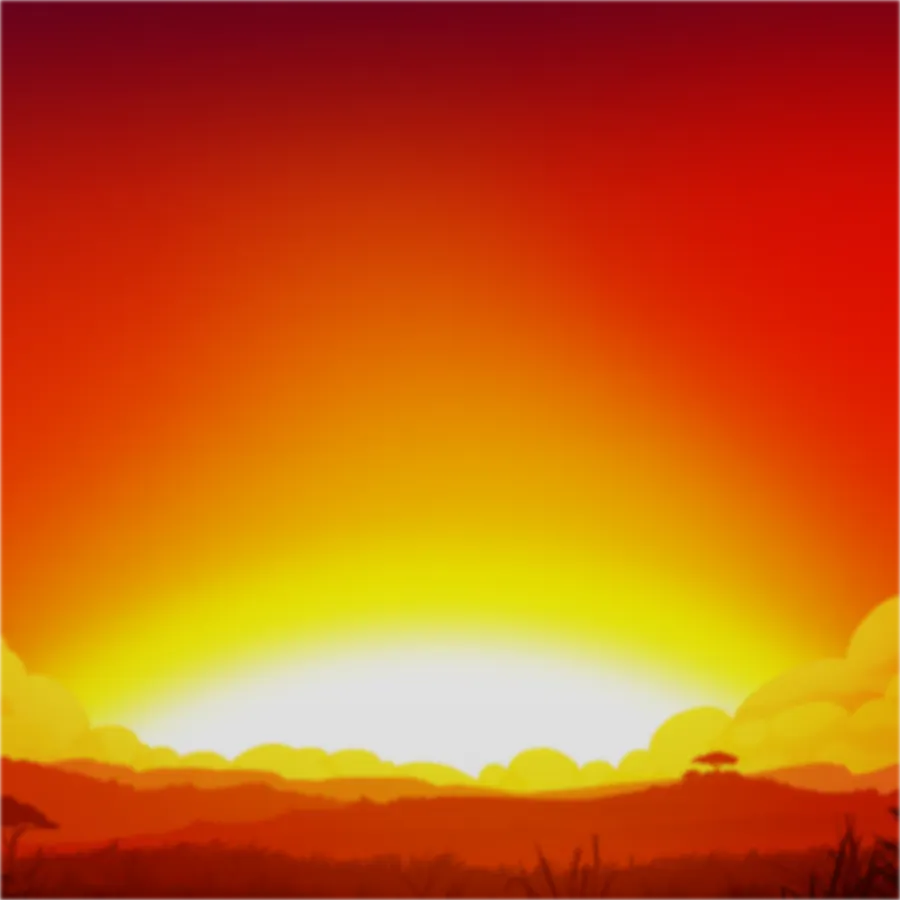 game-Thunder Drums Serengeti Sun-background