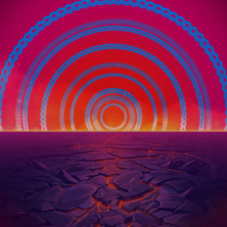 game-12 Masks of Fire Eruption Prize Flow-background
