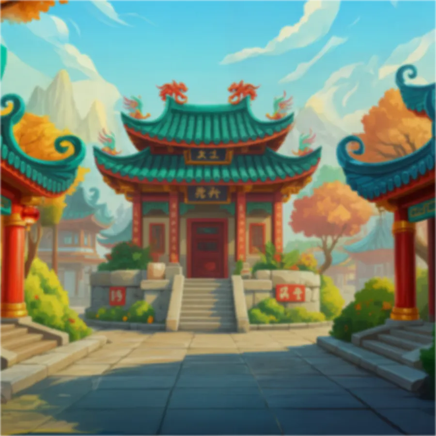 game-Triple Fu Lu Shou-background