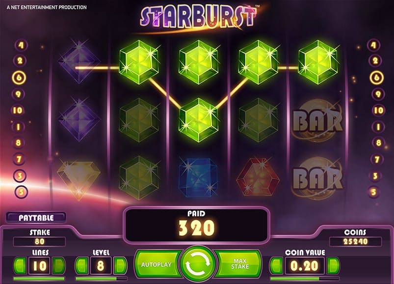 Starburst Slots Machine - A Popular Slots Game - Free Spins - 2021