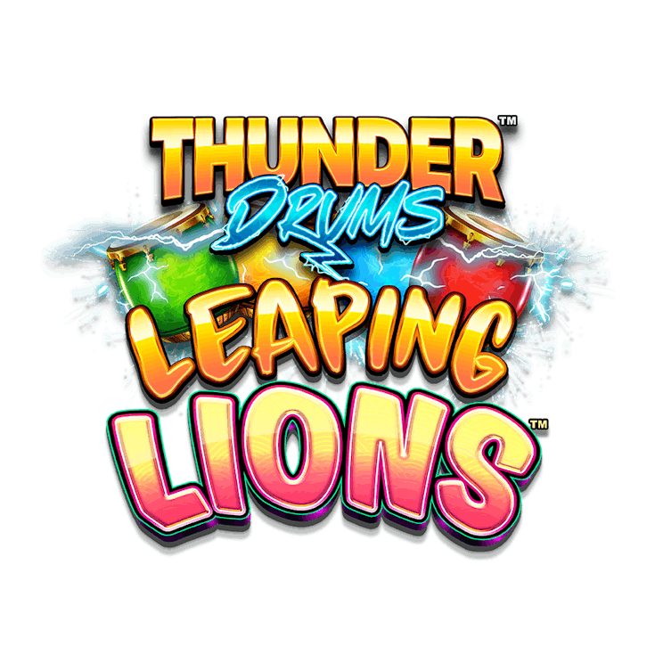 game-Thunder Drums Leaping Lions-logo