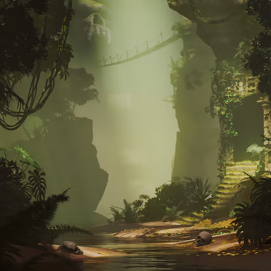 game-Cursed Treasure-background