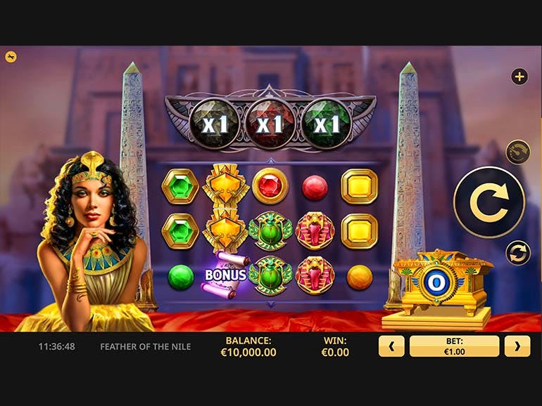 Feather Of The Nile Jackpot