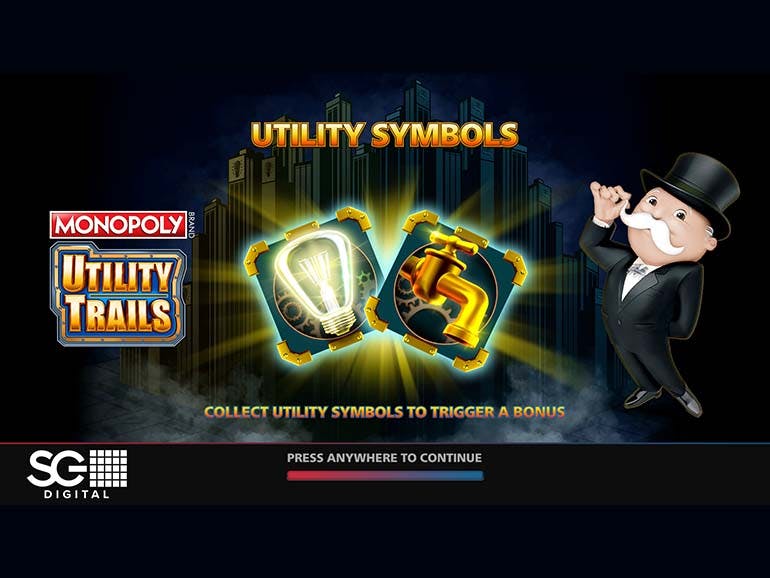 Monopoly Utility Trails game