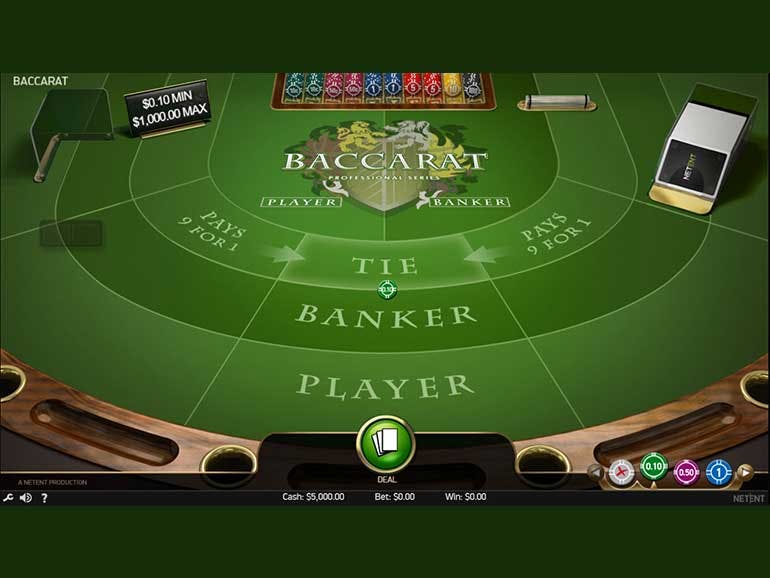 First Person Baccarat online
