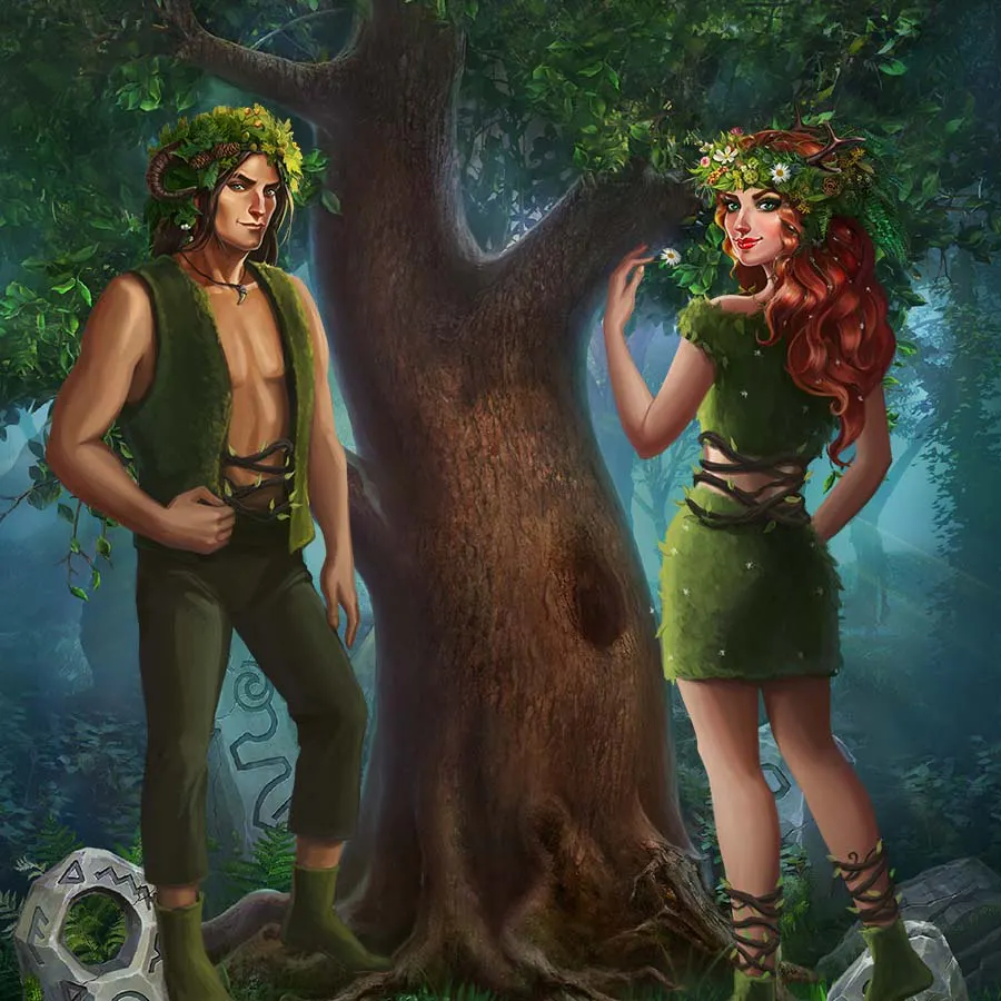 game-Druid’s Magic-background