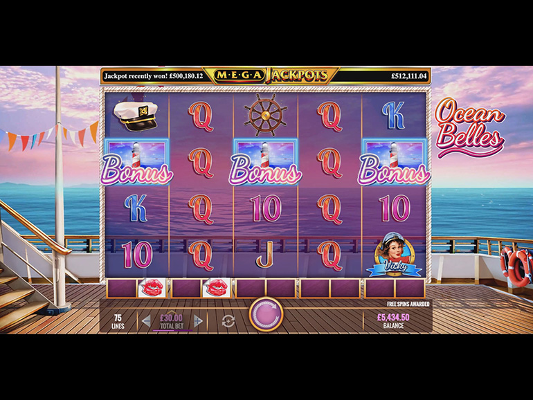 MegaJackpots Ocean Belles Play Slot Games Online at FanDuel Casino