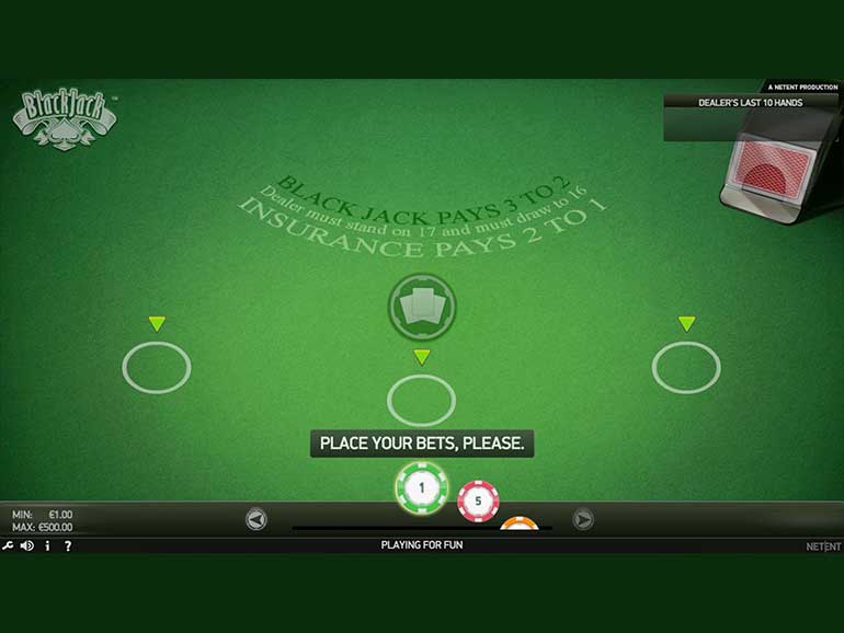 Blackjack Classic Play Blackjack Games Online at FanDuel Casino