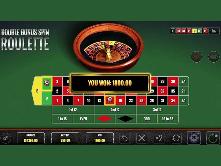 Play Double Bonus Spin Roulette 2021