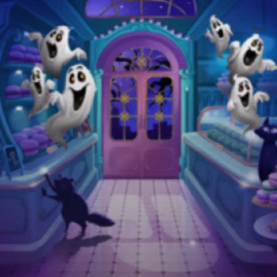 game-The Racaroon Halloween-background
