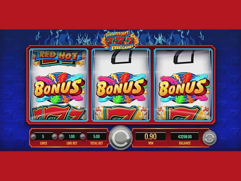 Triple Red Hot 7s Free Game online