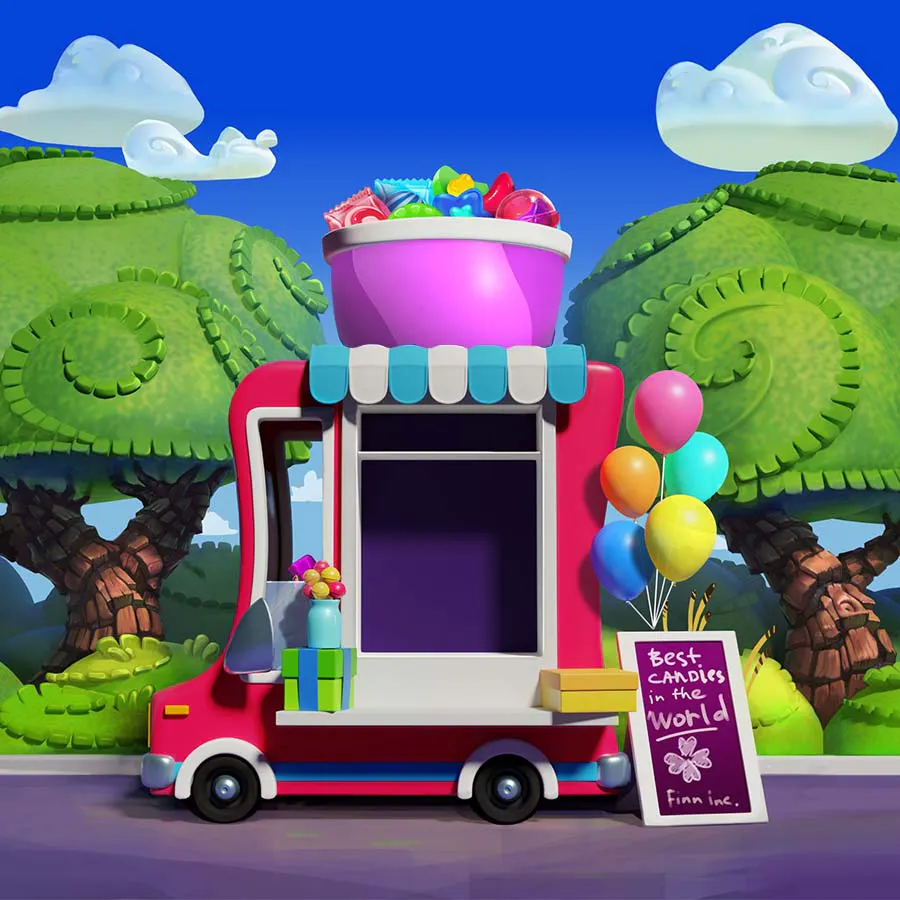game-101 Candies-background