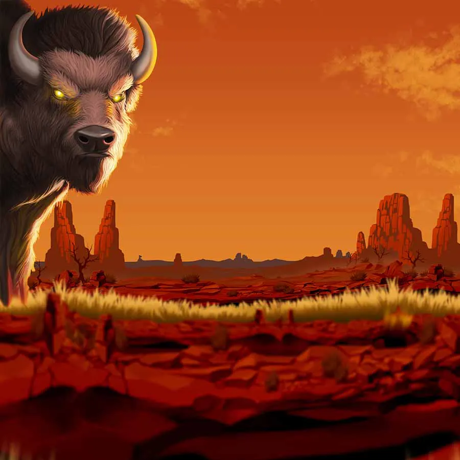 game-Almighty Buffalo Reloaded Megaways-background