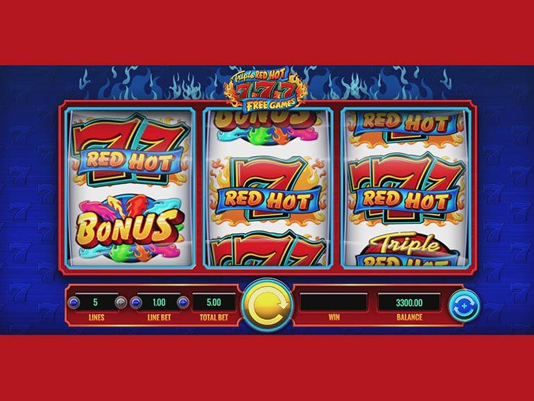 Play Triple Red Hot 7s Free Game