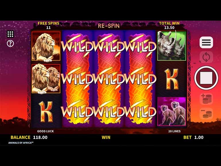 Animals Of Africa | Play Slot Games Online at FanDuel Casino