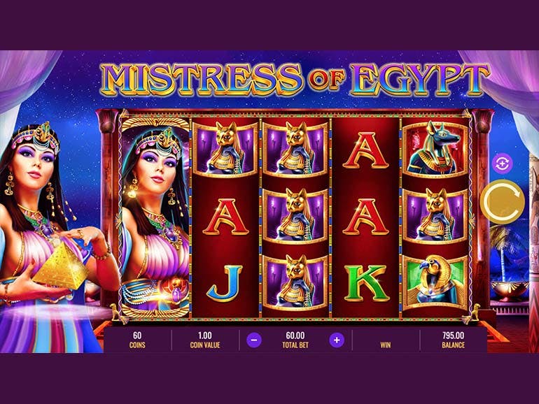 Mistress of Egypt MegaJackpots