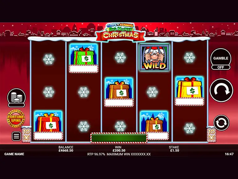 Cops 'n' Robbers Big Money Christmas | Play Slot Games Online at ...