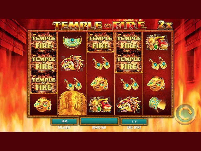 Temple of Fire game