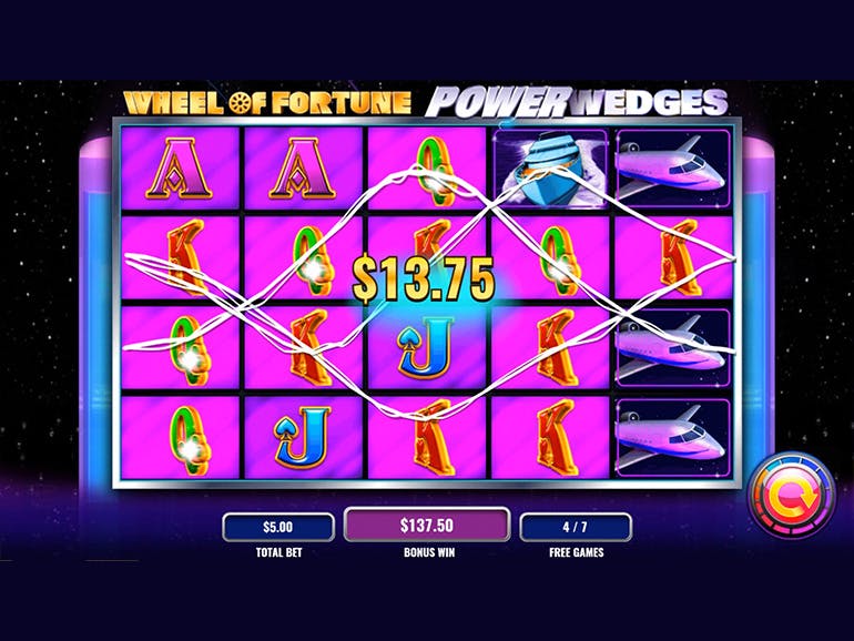 Wheel of Fortune Power Wedges game