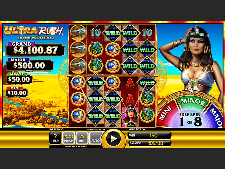 Ultra Rush Divine Protector | Play Slot Games Online at FanDuel Casino