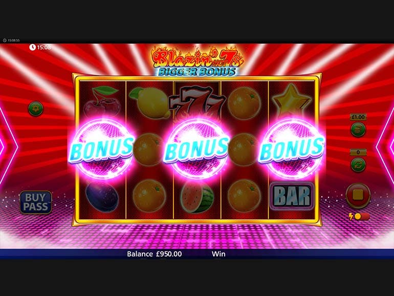 Blazing Hot 7's Bigger Bonus | Play Slot Games Online at FanDuel Casino
