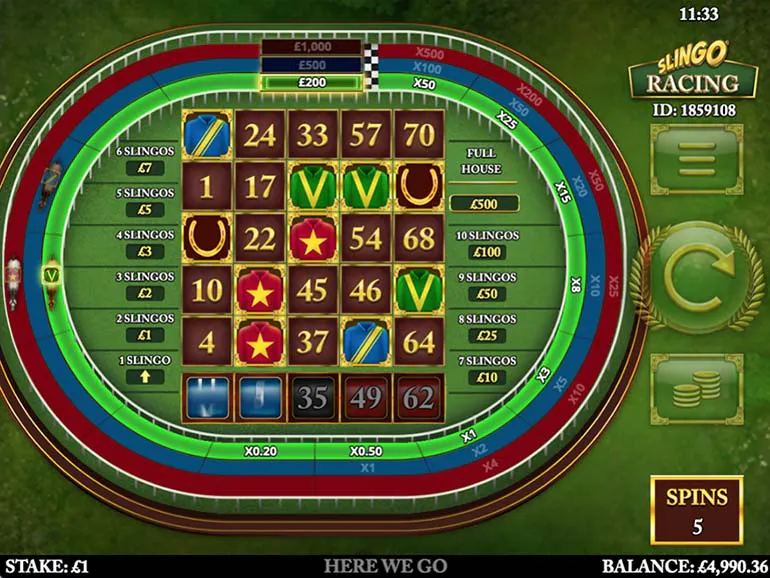 Slingo Super Spin - Online Slots - Regal Wins Casino