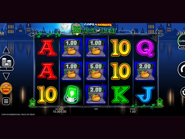 Cops 'n' Robbers Big Money Trick or Treat | Play Slot Games Online at ...