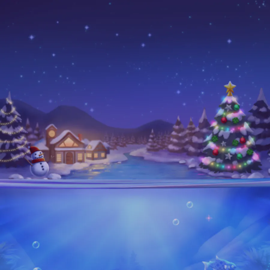 game-Fishin' Christmas Loaded Pots-background